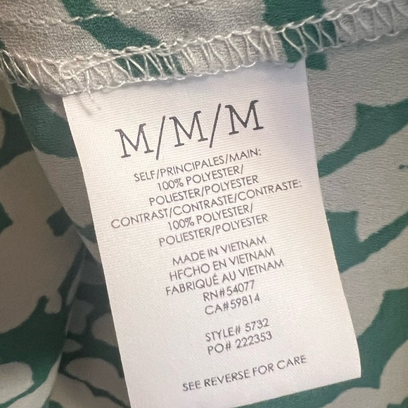 Cabi Two-Tone Printed Overlay Cami Shirt - Picture 5 of 7